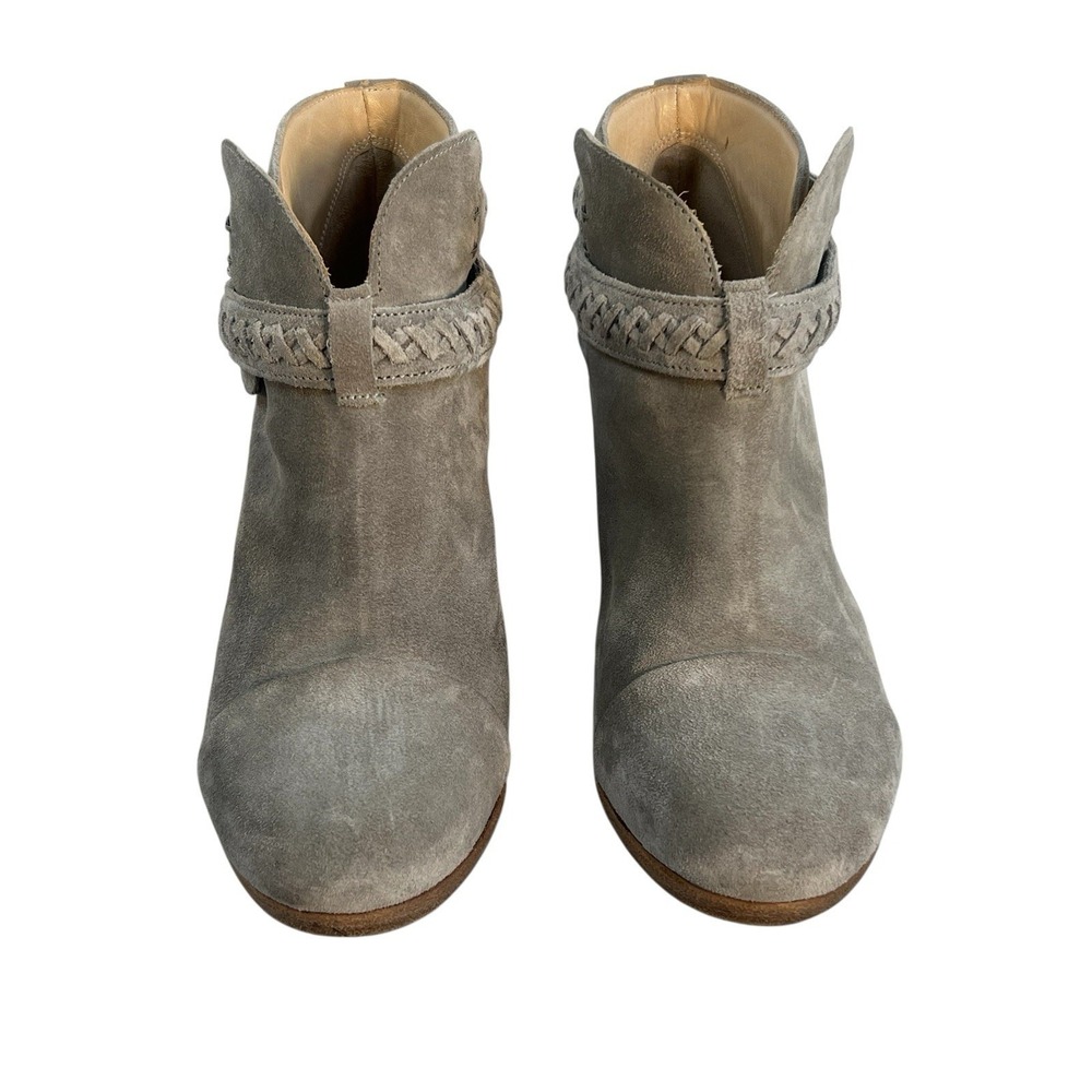 Rag and Bone Women's Grey Suede Harrow Boots Size EU 38.5US 7.5 - Picture 8 of 8